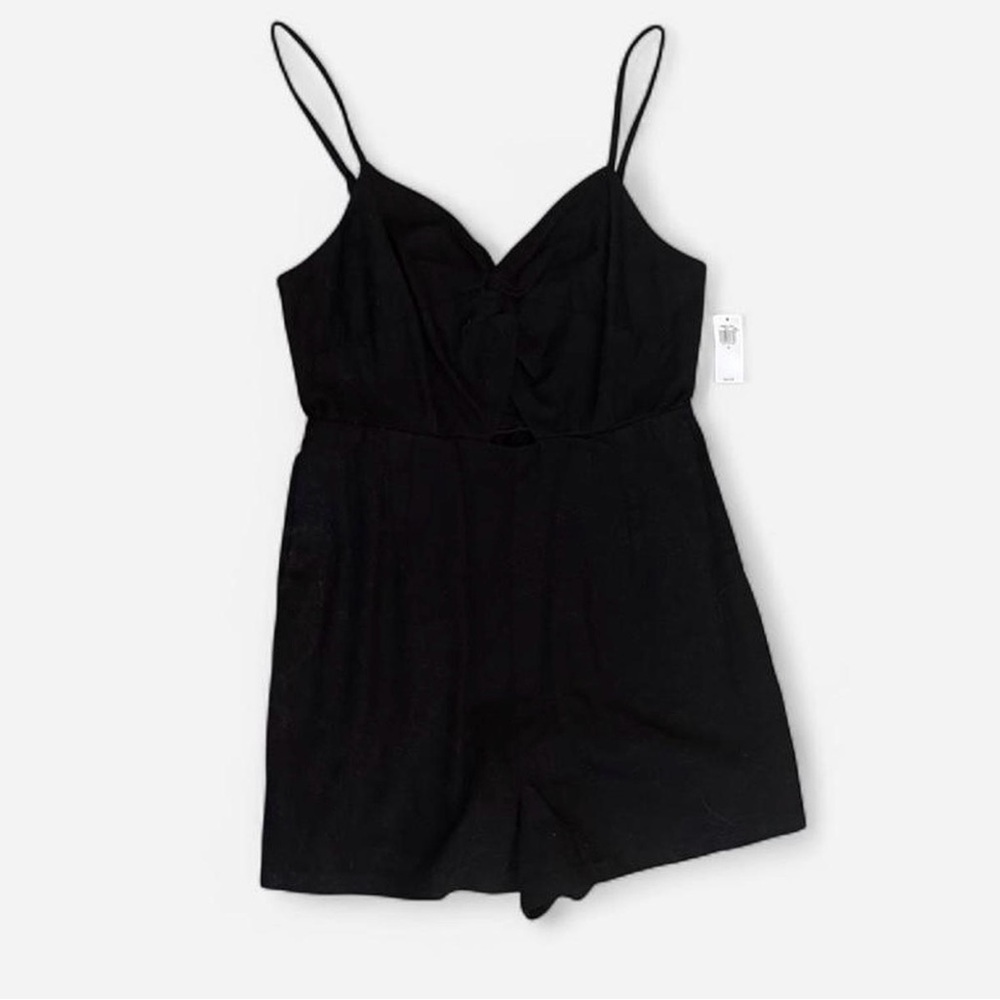 NWT Old Navy black short romper